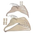 Joy Mangano Huggable Hangers Combo Pack White