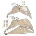 Joy Mangano Huggable Hangers Combo Pack White