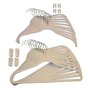 Joy Mangano Huggable Hangers Combo Pack White