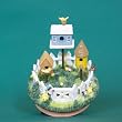 Bird House Candle Topper by Annalee Bird House Candle Topper by Annalee