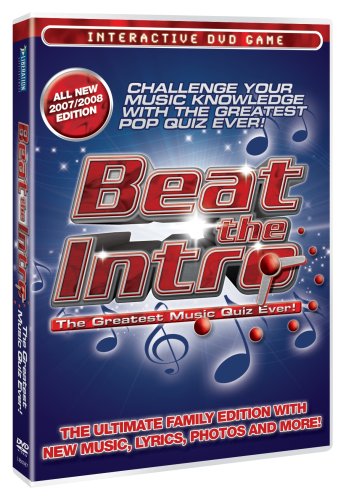 Childrens Toyshop  DVD : Beat The Intro - Greatest Music Quiz Ever 2008 Edition [Interactive DVD]