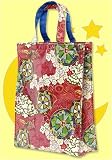 Nick & Nora/Shady Character - Nick & Nora Kimono Red Medium Tote
