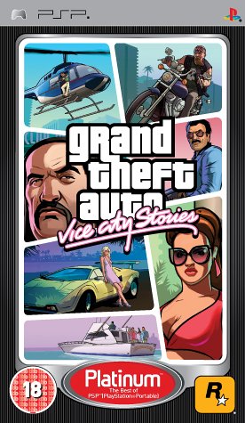 Childrens Toyshop  Video Games : Grand Theft Auto: Vice City Stories Platinum (PSP)