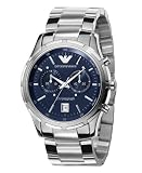Emporio Armani Watch, Men's Chronograph Stainless Steel Bracelet AR0583