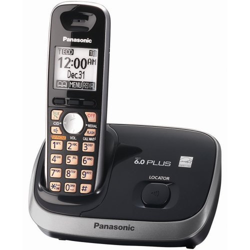 Panasonic KX-TG6511B DECT 6.0 PLUS Expandable Digital Cordless Phone