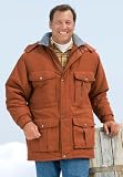 Boulder Creek Microfiber Detachable Hood Parka