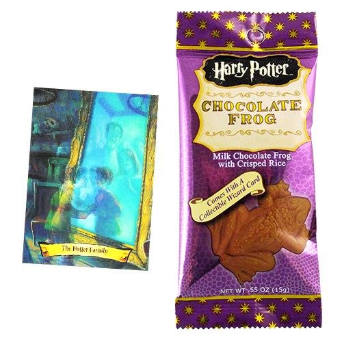 Harry Potter Chocolate Frog with Collectable Wizard Card 0.55 OZ (15g) Harry Potter Chocolate Frog with Collectable Wizard Card 0.55 OZ (15g)