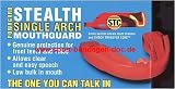 Powrgard Stealth Mouthguard, blue