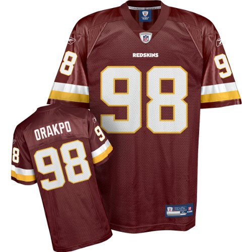Reebok Washington Redskins Brian Orakpo Replica Jersey Large