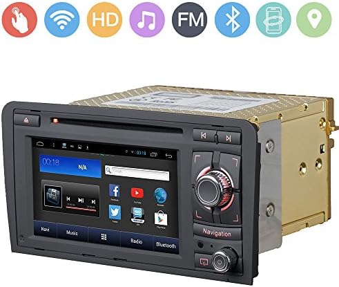 Audiosources Android4.4.4 Car DVD Player Gps Navigation with 8'' Big Screen Can-bus,Bluetooth,GPS,Input,RDS,Radio For Audi A3 2003-2012