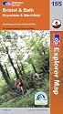 Bristol and Bath (OS Explorer Map Series)