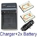 Neewer 2X LI-ION Battery + Charger NP-BN1 For SONY Camera CyberShot DSC-TX7