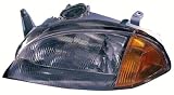 Depo 332-1155L-US GEO Metro/Suzuki Swift Driver Side Replacement Headlight Unit without Bulb
