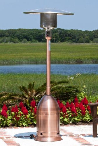 WT Living Copper Commercial Patio Heater