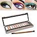 Eye Shadow by Beyoung,12 Colors Concealer Neutral Palette Eyeshadow Palette Matte Pigment Eye Shadow Palette Scar Cream Face Camouflage Eyes Shadow Makeup Sets With Brush Mirror Beauty Make Up Tools