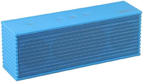 Wireless Bluetooth Bass Speaker Handsfree Bass Sound Aluminum Alloy Aux for phone PC - Blue