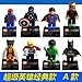Lot 24 Sets Super Heroes Series Superman Batman Wolverine Hulk MiniFigures Toy