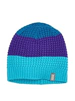 Icebreaker Merino Gorro Lana Oasis (Azul Claro / Violeta)
