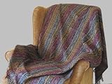 PAISLEY DESIGNER AFGHAN WOOL FURNITURE THROW BLANKET
