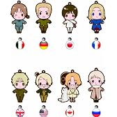 ヘタリア ラバーストラップコレクション ヘタリア (BOX)