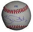 Zach Walters Autographed ROLB Baseball, Washington Nationals, Proof Photo