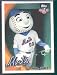 2010 Topps Opening Day Baseball Card Mascot Insert #M15 Mr. Met New York Mets Mint Condition - Shipped In Protective Screwdown Display Case!