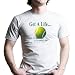 GET A LIFE ... A TENNIS LIFE! (NOTHING ELSE MATTERS) T-Shirt - 100% Fine Jersey Combed Cotton MENS / UNISEX T-Shirt - Sweat Shop Free