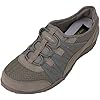 Skechers Ladies Size 6.5 Movin Easy Relaxed Fit with Memory Foam Shoes Taupe