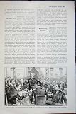 1907 Mark Twain Pilgrims Club Savoy Luncheon Humorist