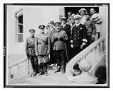 Historic Print (S): [John Joseph Pershing, on visit to Venezuela, posed on steps, with other high-ranking mi