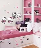 RoomMates RMK1201SCS Hello Kitty Dress Up Peel & Stick Appliques