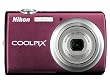Nikon Coolpix S220 10MP Digital Camera with 3x  Optical Zoom and 2.5 inch LCD (Plum)