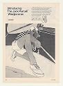 1969 Jack Purcell Windjammer Boat Shoes Bob Peak art Print Ad (43293)