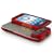 Red Rubber Feel Snap-On Cover Case Cell Phone Protector for HTC G1 Google Dream