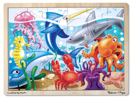Melissa & Doug Under the Sea Jigsaw Puzzle (24 Pieces)
