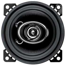 Boss Audio D40.2 Two-Way 4-Inch Diablo Speaker - Single (Black)