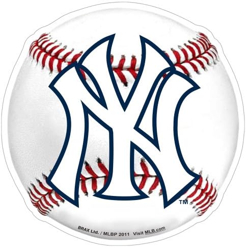 MLB New York Yankees 3D Baseball Magnets (Set of 2)