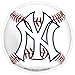 MLB New York Yankees 3D Baseball Magnets (Set of 2)