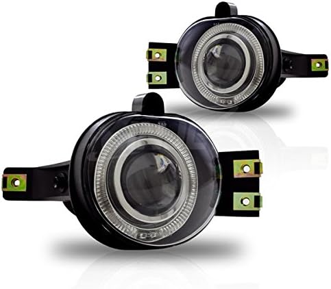 STARR Lite 02-08 Dodge Ram 1500 / 03-09 Dodge Ram 2500 / 03-09 Dodge Ram 3500 / 04-06 Dodge Durango (New Body Style Only) Halo Projector Fog Lights - (Clear)