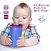 Wow Cup for Kids Original 360 Sippy Cup, Pink with Blue Lid, 9 oz
