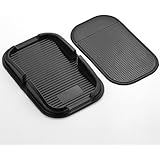 1pc Black Rubber Proof Anti Skid Sticky Pad Dash Non Slip Washable Reusable Auto Car Dashboard Interior Decoratio Mat Holder For GPS MP3 MP4 Mobile Iphone Cell Phone Devices Key Sunglasses Coins New