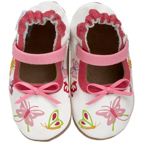 Robeez Soft Soles Flitty Flight Crib Shoe (Infant Toddler)
