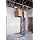 Genie Lift, GL- 8, Straddle Base with ladder, Heavy-Duty Aluminum Manual Lift, 400 lbs Load Capacity, Lift Height 10' 0.5" from Ground Level
