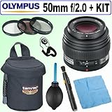 Olympus 50mm f/2.0 Macro ED Zuiko Digital Lens + Deluxe Accessory Kit
