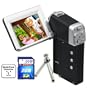 SVP HDDV-1500-Bk 11MP Max 2.4-inch LCD Digital Video Camcorder with Face detection & Image Stabilization + FREE SVP 2GB SDHC Memory Card & Tripod