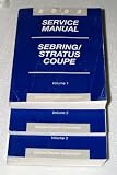 2002 Chrysler Sebring Coupe, Dodge Stratus Coupe Service Manuals (3 Volume Complete Set)