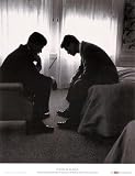John F. Kennedy And Robert F. Kennedy by Hank Walker. Art Print Poster 22 inches width by 28 inches height. Highest Quality Art Poster Print