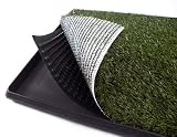 Pet Potty Dog Park Patch Mat Trainning Pad Indoor 25.5