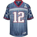 NFLMen'sNewEnglandPatriotsTomBrady#122011SuperBowlXLVIParticipantJersey