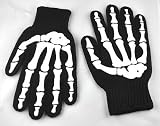 Skeleton Gloves Gothic Halloween Cosplay Punk Rockabilly